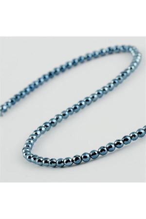 4 mm Fasetli Hematit Taşı - Sarı