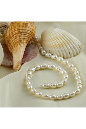 6 mm Dizi İnci - Beyaz