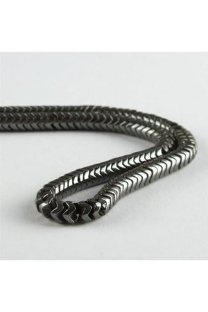 Burgulu Hematit Taşı 6 mm - Antrasit