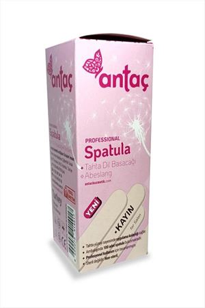 100 Adet Spatula - Kahverengi