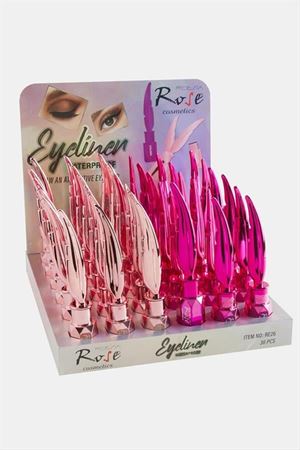 Rose Yaprak Eyeliner - Açık Pembe