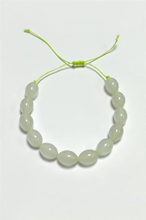 Fosfor Makrome İp Bileklik - Fosfor Yeşil
