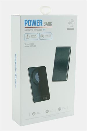 TG06 Mini Manyetik 5000 mAh Power Bank Taşınabilir Şarj Cihazı - Yeşil