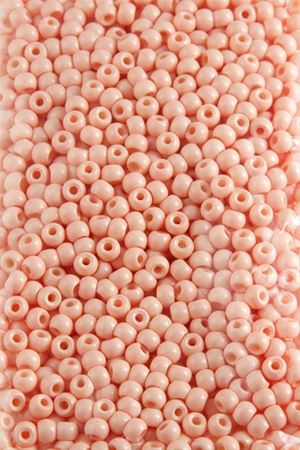 4 mm Yuvarlak Kum Boncuk 50 Gram - Yavruağzı
