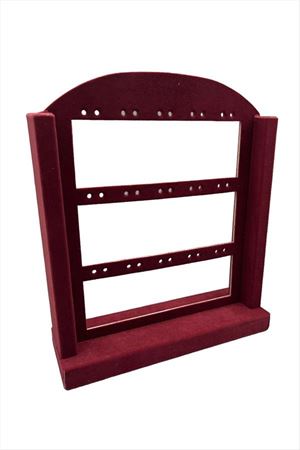 Anfora Kumaş Küpelik 22*24 cm - Bordo