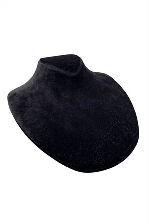 20 cm Yatay Manken Anfora Kumaş - Siyah