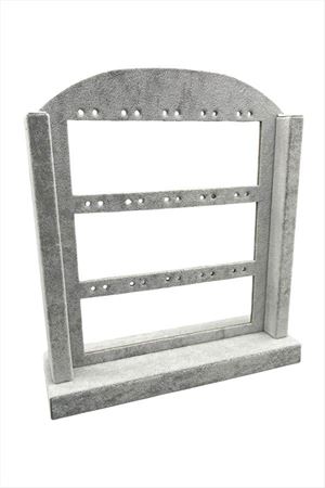 Anfora Kumaş Küpelik 22*24 cm - Gri