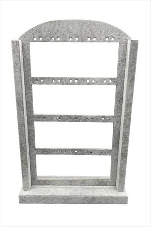 Anfora Kumaş Küpelik 22*33 cm - Gri