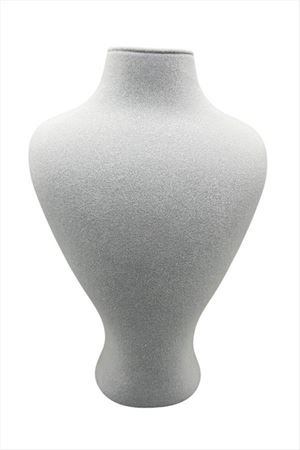 29 cm Bombeli Manken Anfora Kumaş - Gri
