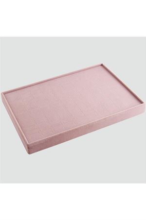 Yatay Anfora Kumaş Batırmalı Yüzük Tablası  - Pembe