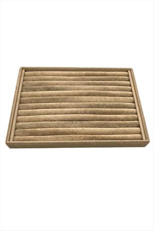 Yatay Sosisli Anfora Yüzük Kelepçe Standı 24*34 cm - Açık Kahverengi