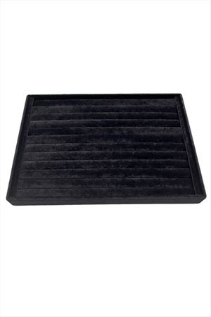 Yatay Sosisli Anfora Yüzük Kelepçe Standı 24*34 cm - Siyah