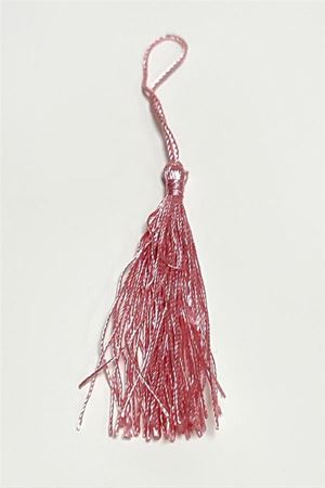 1 Adet Pamuk Püskül 14 cm - Açık Pembe