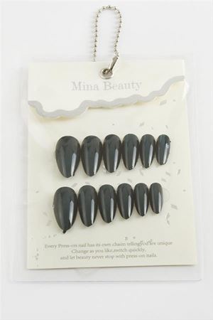 Mina Beauty Kedi Gözü Takma Tırnak - Lacivert