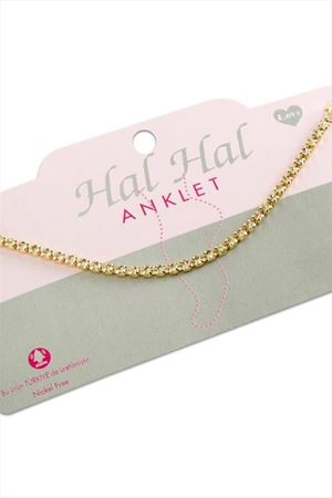 Şerit Taşlı Halhal - Sarı