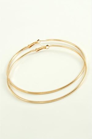 Ezme Metal Halka Küpe 8-9-10 cm
