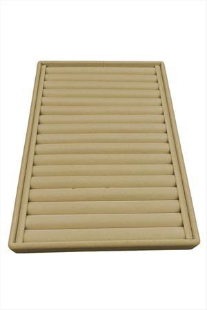 Dik Sosisli Anfora Yüzük Kelepçe Standı 24*34 cm - Açık Kahverengi