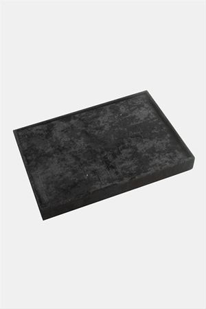 Dikey Anfora Kumaş Batırmalı Yüzük Tablası 17*23 - Siyah