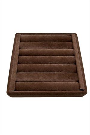 Yatay Sosisli Anfora Yüzük Kelepçe Standı 15*15 cm - Kahverengi
