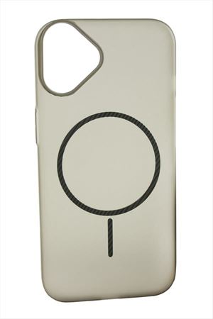 iPhone 16 Buzlu Magsaff Kapak Kılıf - Siyah