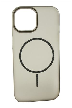 iPhone 15 Pro Max Buzlu Magsaff Kapak Kılıf - Siyah