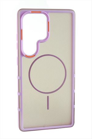 Samsung Glaxy S24U Magsaff Kapak Kılıf - Lila