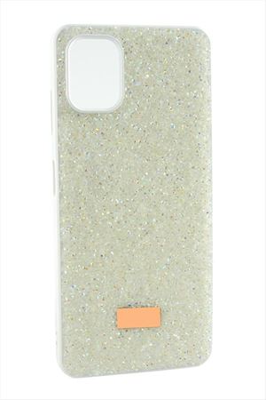 Samsung Galaxy A06 Taşlı Kapak Kılıf - Beyaz