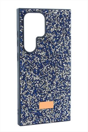Samsung Galaxy S24 Ultra Taşlı Kapak Kılıf - Mavi