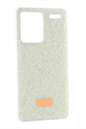 Xiaomi Redmi Note 13 Pro Plus Taşlı Kapak Kılıf - Krem