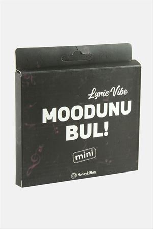 Klasik Moodunu Bul Lyric Vibe 1 Paket - Siyah