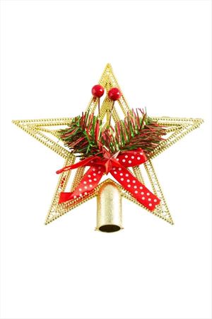 Yılbaşı Ağaç Yıldızı 15 cm - Sarı