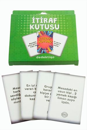 İtiraf Kutusu - Yeşil