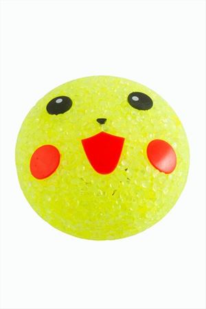 9 cm Emoji Işıklı Biblo 1 Adet - Sarı