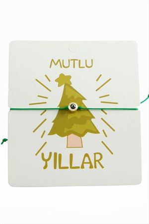 Nazar Yılbaşı Bilekliği - Yeşil