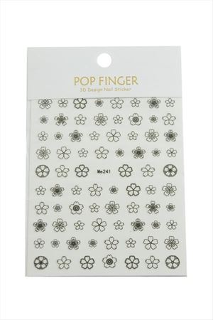 Çiçek Tattoo Dövme Sticker - Beyaz