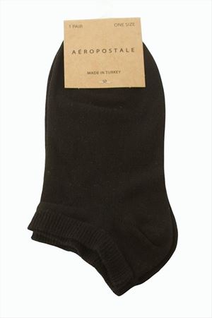 Unisex Snekars Çorap - Siyah