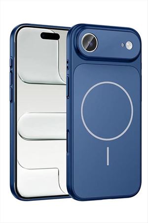 İphone 17 Air Uyumlu Magsaff Kapak Kılıf - Lacivert