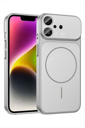 İphone 17 Uyumlu Magsaff Kapak Kılıf - Gri