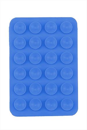 Vantuzlu Silikon Telefon Tutucu - Mavi