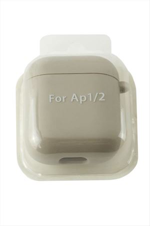 Airpods 1-2 Nesil Uyumlu Kablosuz Silikonlu Kulaklık Kılıfı  - Gri