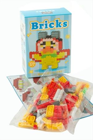 Çzgflm Karakteri Mikro Yapı Lego - Kırmızı