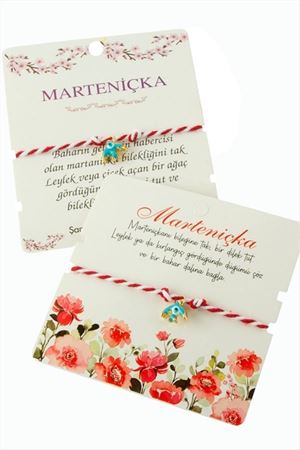 Kırlangıç Marteniçka İp Bileklik - Mavi