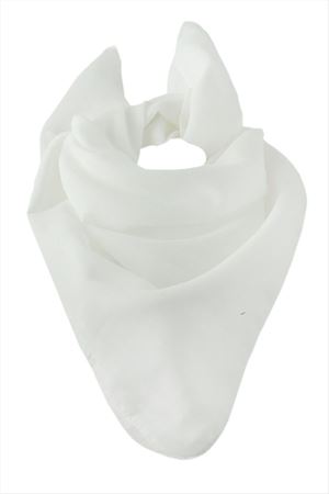 Beyaz Renkli Bandana 50*50 - Beyaz
