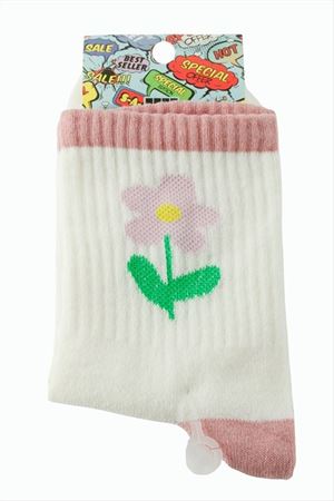 Çiçek Kolej Çorap 8*28 - Açık Pembe