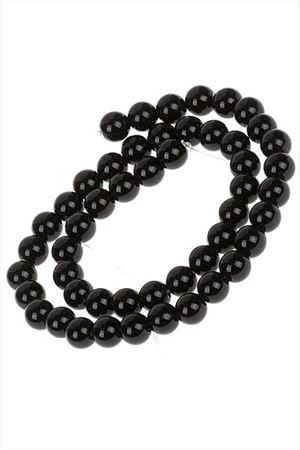 8 mm Parlak Onix - 2 Kalite - Siyah