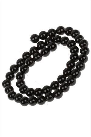 8 mm Parlak Onix - 2 Kalite - Siyah