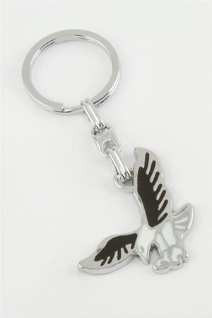 Kartal Metal Anahtarlık - Beyaz