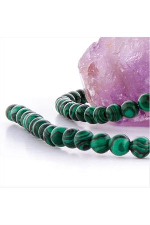 8 mm Malahit Taşı - Yeşil