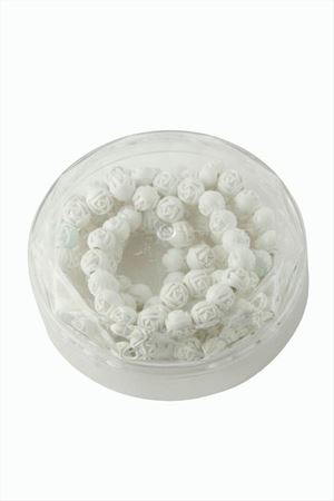 Kutulu Kokulu Tesbih - Beyaz
