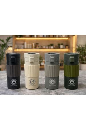 350 ml Paslanmaz Çelik Dereceli Termos Mug Bardak